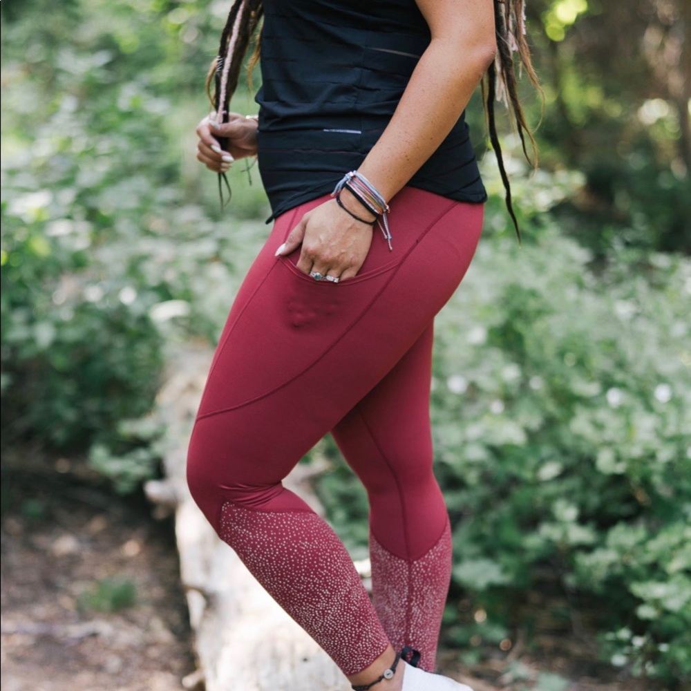 Zyia Merlot Light n Luxe Reflective Hi Rise (12)